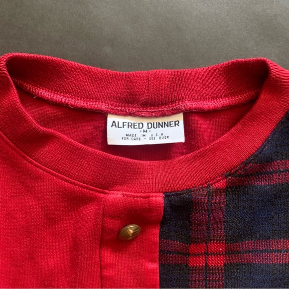 v i n t a g e :: Slouchy Plaid Grunge Granny Knit Sweater - Picture 7 of 10